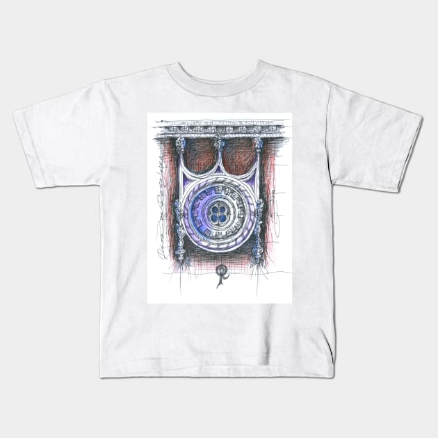 QUINTA DA REGALEIRA . QR sketch. window Kids T-Shirt by terezadelpilar